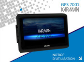 Karman GPS 7001 Notice D'utilisation