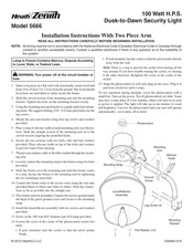 Heath Zenith 5666 Instructions D'installation