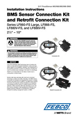 Watts FEBCO LF860-FS Large Serie Instructions D'installation