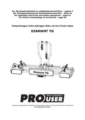 PROUSER DIAMANT TG Notice D'assemblage