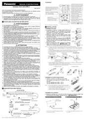 Panasonic ER-X Serie Manuel D'instructions