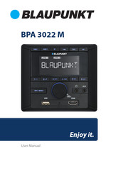 Blaupunkt BPA 3022 M Mode D'emploi