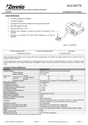 Zennio KLIC-MITTE Documentation Technique