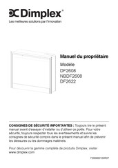 Dimplex DF2608 Manuel Du Propriétaire