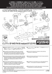 Kyosho PureTen GP 4WD FW-06 readyset Manuel De Maintenance