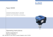 Burkert 8400 Manuel D'utilisation