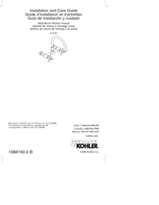 Kohler K-6132 Guide D'installation Et D'entretien