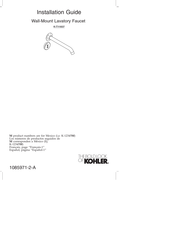 Kohler K-T11837 Guide D'installation