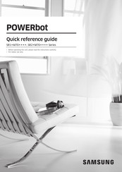 Samsung POWERbot SR2 M70 Série Guide De Référence Rapide