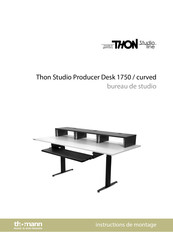 thomann Thon Studio Producer Desk 1750 Instructions De Montage