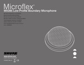 Shure Microflex MX395B/BI-led Mode D'emploi