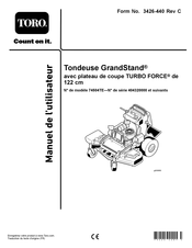 Toro GrandStand 74504TE Manuel De L'utilisateur