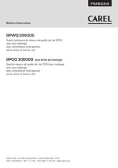 Carel DPDQ306000 Notice D'instruction