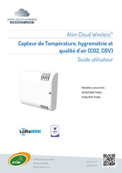 Atim Cloud Wireless ACW/LW8-THAQ Guide Utilisateur