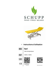 schupp Opal Instructions D'utilisation