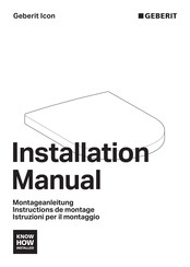 Geberit iCon Instructions De Montage