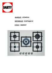 Siemens EC8 Q.1 Serie Notice D'utilisation