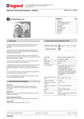 Legrand 0 489 59 Guide Rapide