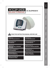 König Electronic HC-BLDPRESS10 Mode D'emploi