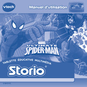 VTech Storio Marvel Ultimate Spider-Man Manuel D'utilisation