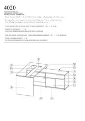 MEGA MOBEL 4020 Instructions D'assemblage