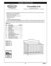Graco Convertible Crib Instructions De Montage