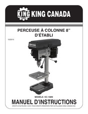 King Canada KC-108N Manuel D'instructions