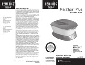 HoMedics THERA-P ParaSpa Plus PAR-350 Manuel D'instructions