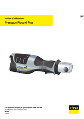 Viega Pressgun Picco 6 Plus Notice D'utilisation