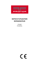 FRIONOR FP1434FSIL Notice D'utilisation