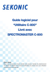 Sekonic SPECTROMASTER C-800 Guide