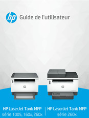 HP LaserJet Tank MFP 1005 Guide De L'utilisateur