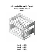 Maxwood Furniture 180258 Instructions De Montage