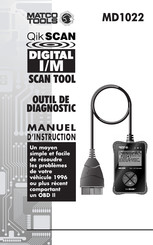 Matco Tools MD1022 Manuel D'utilisation