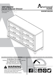 Ameriwood HOME Carver 5987196COM Mode D'emploi