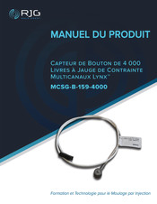 RJG MCSG-B-159-4000 Manuel Du Produit