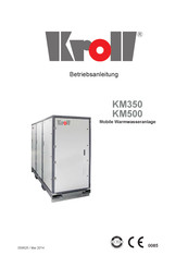 Kroll KM350 Mode D'emploi