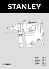 Stanley STHR272KS Mode D'emploi