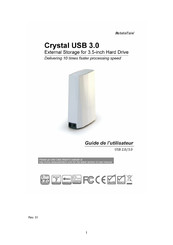 DataTale Crystal USB 3.0 Guide De L'utilisateur