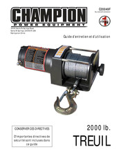 Champion Power Equipment C20049F Guide D'entretien Et D'utilisation