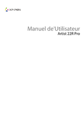 XP-PEN Artist 22R Pro Manuel D'utilisateur