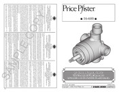 Black & Decker Price Pfister 16-600 Mode D'emploi