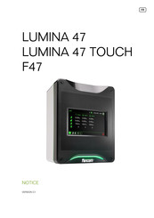 Fancom Lumina 47 touch Notice