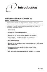 Bell ExpressVu Manuel D'utilisation