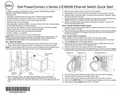 Dell PowerConnect J-Series Guide De Mise En Route