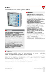 CARLO GAVAZZI WM20 Mode D'emploi