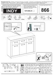 Otto INDY 866 Instructions De Montage