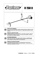 Partner B 250 B Manuel D'instructions