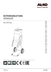 AL-KO MH 2500 Slice Mode D'emploi