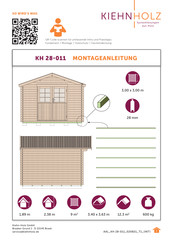 Kiehn-Holz KH 28-011 Mode D'emploi